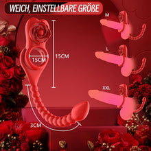 Load image into Gallery viewer, Analvibratoren für Mann Prostata Stimulation Männer mit Penisring Vibrationen Analplug für männer Sex Spielzeug für die Männer Anal Vibrator Anal dildo Anal Plug Buttplug für Paare Sexspielzeugs