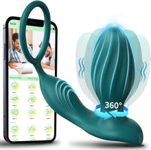 Load image into Gallery viewer, Analvibratoren für Mann Sex Spielzeug für die Männer, Prostata Stimulation Männer Vibrator mit 9 Vibrationsmodi, Sex Spielzeug für Paare Anal Plug Frauen Buttplug Sexspielzeugs