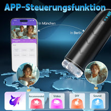 Load image into Gallery viewer, Elektrischer Masturbator Cup, Masturbieren für Männer mit 7 Saugmodi 7 Rotationsmodi, Blowjob Taschenmuschi Penis Stimulator 3D Realistischer Vagina Pussy Sex Spielzeug für die Männer Sex Toys