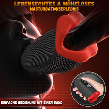Load image into Gallery viewer, Masturbieren für Männer Vibratorensets Masturbator, 9x9 Klopfen-Lecken-Vibration Sex Spielzeug für die Männer Taschenmuschi Penis Vibrator Eichel Sexspielzeug Solo Masturbatoren
