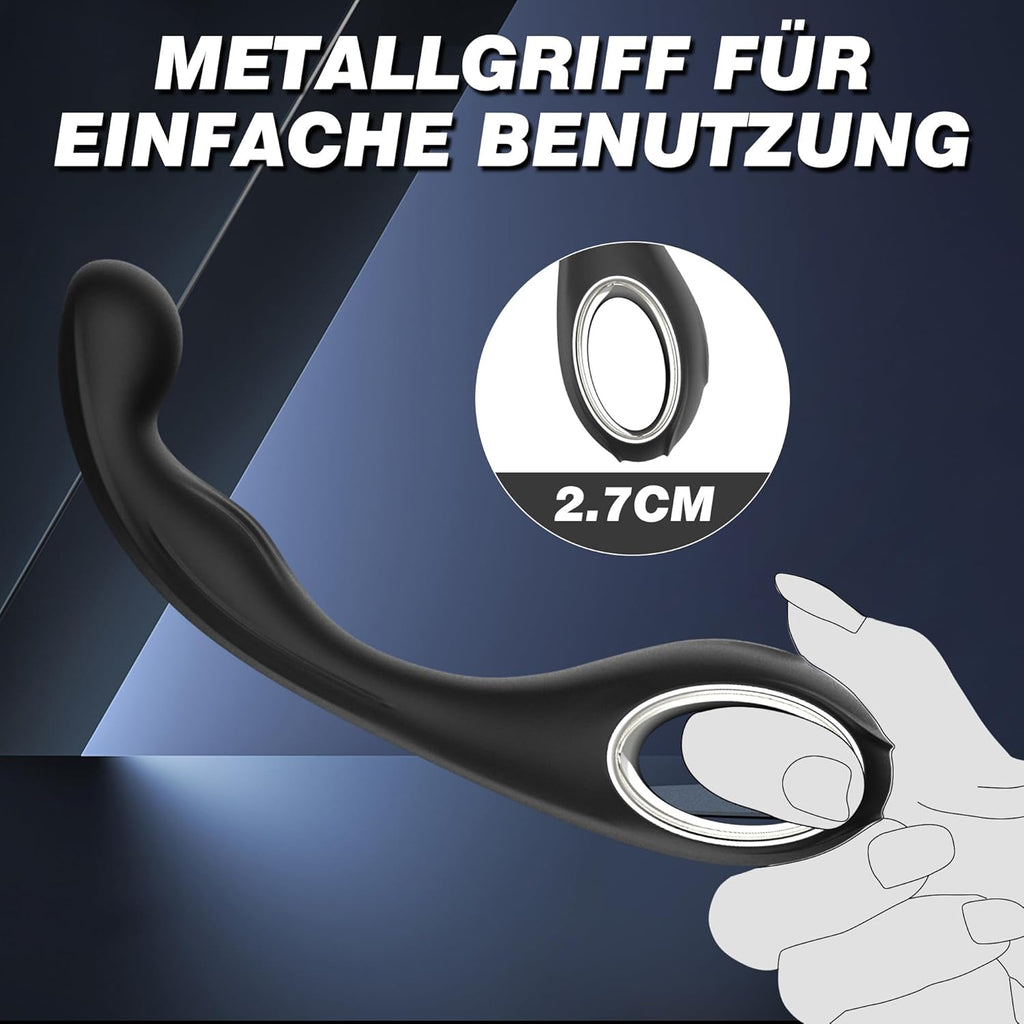 Prostata Stimulation Männer Analvibratoren für Mann Frau mit 10 Vibrationsmodi, Vibratorensets für Männer G Punkt Vibration für Frauen Sex Spielzeug für die Männer Frau Paare Anal Toys