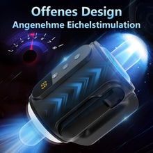 Load image into Gallery viewer, Elektrische Cup-masturbatoren mit 9 Teleskopfunktion undVibrationen, Sex Spielzeug für die Männer Masturbieren für Männer, Masturbatoren Taschenmuschi Penis Sexspielzeug, Männer Sex Sexspielzeug