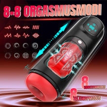 Load image into Gallery viewer, Elektrischer Masturbator Cup Masturbieren für Männer, Sex Spielzeug für die Männer mit 8 Teleskopfunktion und 8 Vibrationsmodi, Sex toys 3D Vagina Taschenmuschi, LCD Display, Masturbatoren Solo