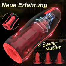 Load image into Gallery viewer, Elektrischer Masturbator Cup,Masturbieren für Männer mit 3 Swing-Muster 6 Vibrationsmodi Sex Spielzeug für die Männer Heizfunktion Taschenmuschi Vibrator Sex Toys Penis Masturbatoren