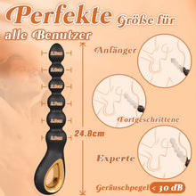 Load image into Gallery viewer, Analkugeln Analkette mit 6 Anal Beads, Sex Spielzeug anal Vibrator Prostata Stimulation Männer Analplug Sexspielzeug Buttplug Analplugs Analspielzeuge, Analvibratoren für Männer Anfänger Die Paare