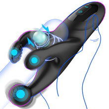 Load image into Gallery viewer, Penisvibrator mit Klopf- und Vibrationsfunktion