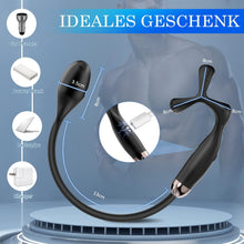 Load image into Gallery viewer, Penisring Analplug Sex Spielzeug mit 10 Vibrationsmodi, Dehnbar Silikon Analvibratoren Prostata Vibratoren Mann Buttplug Cockring Extrtem Sextoys
