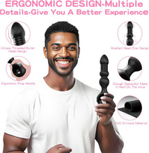 Load image into Gallery viewer, Analvibratoren für Mann, Wordone Analplug für Männer mit 10 Vibrationen&amp;7 Stoßbewegungen, Buttplug Prostata Stimulation Sex Spielzeug für die Männer, Analspielzeug-Analplug# für Frauen Paare