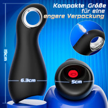 Load image into Gallery viewer, Sex Spielzeug für die Männer Masturbator, Elektrischer Masturbieren für Männer mit 5 Zungenleckmodi Hohler Ring, 3IN1 Penis Vibrator Sexspielzeug 360° Umwickeln Penistrainer 10 Vibrationsmodi Sex Toys