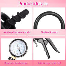 Load image into Gallery viewer, Analplug Dehner mit Vacuum Pump, Analdehner Anal Vagina Stimulator Butt Plug Expander, Analpumpe Prostata Massaager Analspielzeuge, Anal Dilator Masturbator Sexspielzeug für Frauen and Männer
