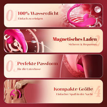 Load image into Gallery viewer, Vibration für Frauen Sex Spielzeug für die Frau Paare mit APP, 2in1 Vibrator G-Punkt Anal Klitoris Vibratorensets 10Modi, Leise Tragbarer Vibratoren Bdsms Sexspielzeug Extrem Sex Toyset für Woman Rosa