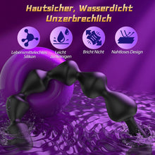 Load image into Gallery viewer, Flüssigsilikon Analplug Analkugeln mit 10 Vibrationsmodi Anal Dildo &amp; Analvibratoren für Männer und Frauen 36cm Sex Spielzeug für die Paare BDSM Dildo Anal Beads Prostata Stimulation Männer