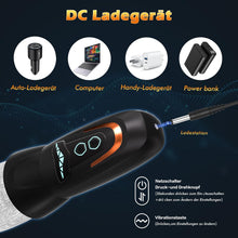 Load image into Gallery viewer, SENSIVO Masturbator Sex Spielzeug für die Männer mit 10 Vibrations &amp; 8 Stoß und Rotationsmustern, 3 in 1 Sexspielzeug Masturbieren für Männer Elektrisch, Taschenmuschi Vibratorensets für Männer