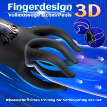Load image into Gallery viewer, 10 Vibrations-Knetmodi Sex Spielzeug für die Männer, Penis Trainer Masturbator Vibratorensets für Männer Eichelvibrator Taschenmuschi