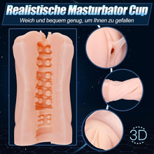 Load image into Gallery viewer, Mastubator sextoysets für men Masturbator, Elektrische Masturbieren für Männer mit realistische 5 Saugen Modi &amp; 10 Vibrationen Penispumpe echt, Sextoysets für Ihn Penis Vibratorensets für Männer