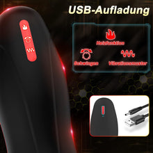 Load image into Gallery viewer, Elektrischer Masturbator Cup,Masturbieren für Männer mit 3 Swing-Muster 6 Vibrationsmodi Sex Spielzeug für die Männer Heizfunktion Taschenmuschi Vibrator Sex Toys Penis Masturbatoren