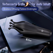 Load image into Gallery viewer, Masturbator Taschenmuschi Upgrade-Größe 10 Zungenmodi Sex Spielzeug für die Männer Paare Extrem Sex Toys für Penis Klitoris Brust Stimulation, Vibratorensets für Männer mit 3D-Partikel Sextoys