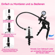 Load image into Gallery viewer, Analplug Dehner mit Vacuum Pump, Analdehner Anal Vagina Stimulator Butt Plug Expander, Analpumpe Prostata Massaager Analspielzeuge, Anal Dilator Masturbator Sexspielzeug für Frauen and Männer