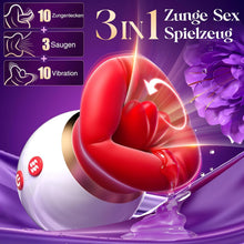 Load image into Gallery viewer, Sauger Vibration für Frauen 360°Rotierende Vibrator Sex Spielzeug für die Frau mit 3 Saugmodi 10 Zungenlecken Sexspielzeug für Klitoris Stimulator Erotik Sex Toys, Sex Spielzeug für die Paare mit APP