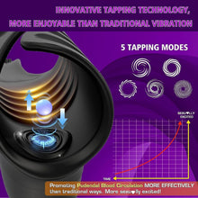 Load image into Gallery viewer, Elektrischer Masturbator Cup - 3 Motoren, 5 Klopfmodi, 10 Vibrationsmodi, Penis Training Massager Silikon Sexspielzeug für Männer Penis Vibrator Trainer Sex Spielzeug für die Männ Masturbieren
