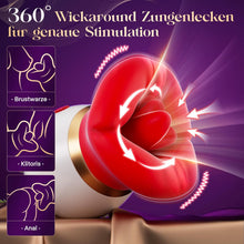 Load image into Gallery viewer, Sauger Vibration für Frauen 360°Rotierende Vibrator Sex Spielzeug für die Frau mit 3 Saugmodi 10 Zungenlecken Sexspielzeug für Klitoris Stimulator Erotik Sex Toys, Sex Spielzeug für die Paare mit APP