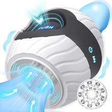 Load image into Gallery viewer, Masturbieren für Männer Elektrisch Masturbator, 10 Vibration Sex Spielzeug für die Männer Taschenmuschi, Penis Vbratorensets Sexspielzeug Solo Masturbatoren Handfrei, Sex Toyset für Man