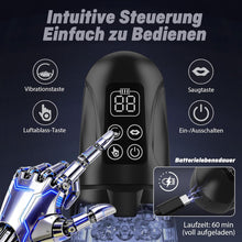 Load image into Gallery viewer, Elektrischer Masturbator Masturbieren für Männer, 7 Vibration 7 Saugmodi Sex Spielzeug für die Männer, Realistische Taschenmuschi Sexspielzeug mit Doppel-Starkmotor, Penispumpe Masturbatoren Sex Toys