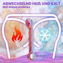 Load image into Gallery viewer, Analspielzeug Glas Dildo Analplugs Prostata Massage Funktion mit Handzugring, Prostata-Stimulation Sexspielzeug für Männer, Frauen Paare, ideal für Anfänger