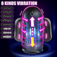 Load image into Gallery viewer, PINTLE Penis Vibrator Elektrischer Masturbator Cup mit 10 Vibrationsmodi, Fernbedienung und 360° Umwickeln Stimulation Eichelmassage Training Masturbation Masturbieren Sex Spielzeug für die Männer