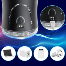 Load image into Gallery viewer, Roluck Elektrische Cup-Masturbatoren, Masturbieren für Männer Sex Spielzeug mit 9 Vibrationsmodi, Handfrei Männer Sex Sexspielzeug ABS + TPE-Material Masturbator Penis Trainingsgerät Masturbation