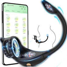 Load image into Gallery viewer, Penisring Sex Spielzeug für die Männer, Penis Ring Erotik Sex spielzeug für Paare extrem sex, Cockring Erotisches Sexspielzeug für Klitoris, 10 Vibrationsmodi Dual Penisringe Massagegerät mit APP