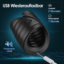 Load image into Gallery viewer, Elektrischer Masturbator Penistrainer Vibrator App Steuerung Masturbieren Männer mit 9 Vibrationsmodi, 2in1 Sexspielzeug Eichel Stimulator Masturbatoren Mann Sex Spielzeug für Männer die Paare Solo