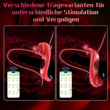 Load image into Gallery viewer, Penisring Sex Spielzeug für die Männer, Penisring Vibrator mit Klitoris Stimulator, Penis Ring Vibratoren Sex Spielzeug für Männer Paare Frauen, 9 Vibrations Cockring