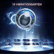 Load image into Gallery viewer, Dildo Vibrator mit 10 Vibrationmodi und Fernbedienung Analvibrator Buttplug Klitorisstimulator G-Punkt-Prostata-Stimulator Klitoris-Massagegerät Analdildo für Frauen Männer Paare