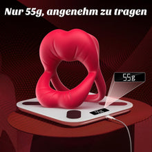 Load image into Gallery viewer, Penisring Penis Vibrator Sex Spielzeug für die Paare, Penies Ring für Sex Penisringe mit Klitoris Stimulator, Sexspielzeug für Paare Extrem Sex Dual Penis Ring, Erotisches Sex Toys Cockring für Männer