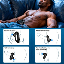 Load image into Gallery viewer, Verstellbarer Penisring Vibrator Sex Spielzeug für die Männer - Silikon Cockring Penis Ring Sex Toyset für Man Erektion mit 10 Vibrationsmodi, App Perlen-Hodenring Erotisches Sexspielzeug für Paare