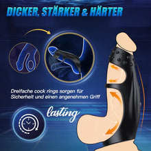 Load image into Gallery viewer, Penisring Sex Spielzeug Für Die Paare, Sex Spielzeug Für Die MäNner Penis Ring 10X Vibrator Mit Fernbedienung, Cockring LangwäHrende Erektion, Penisringe Sex Spielzeug Für Die Frau Klitoris Extrem