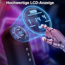 Load image into Gallery viewer, Masturbator Sex Spielzeug für die Männer solo, Masturbieren elektrisch mit Heizung 10 Vibrations-, 4 Saug- und 4 Schubmodi, Mann Penis Pumpe Pussy Sexspielzeug Blowjob Taschenmuschi Groß Masturbatoren