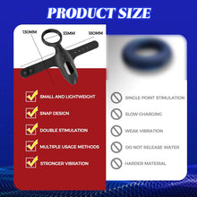 Load image into Gallery viewer, Buntune Elektrische Masturbator Cup mit 10 Vibrationsmodi, Penis Trainer Vibrator mit Langwährende Erektion Penisring, Silikon Eichel Stimulator Masturbieren Sexspielzeug für Männer Solo