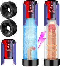 Load image into Gallery viewer, Automatic Pump for Enlargement, Sex Toy for Men, Waterproof Vacuum for Men, Masturbators with 5 Suction Strengths, Stimulator, Larger, Stronger
