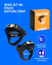 Load image into Gallery viewer, Penis Vibrator für Paare Cockringe für Männer Gummi Sexspielzeug, Mastrubrator für Manner Cock Ring &amp; Vibrator Mann Erotik 10 Vibrationmodi Erektion &amp; Klitoris Stimulator Für Sie