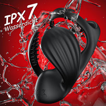 Load image into Gallery viewer, Penisring Vibrator mit 360° Verstellbarem Perlen-Klitorisstimulator, Sex Spielzeug für die Paare Männer Frauen, Cockring Penis Ring Sex Toys, Erotisches Sexspielzeug für Paare Mann Extrem Sex