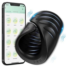 Load image into Gallery viewer, Elektrischer Masturbator Penistrainer Vibrator App Steuerung Masturbieren Männer mit 9 Vibrationsmodi, 2in1 Sexspielzeug Eichel Stimulator Masturbatoren Mann Sex Spielzeug für Männer die Paare Solo