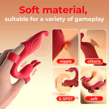 Load image into Gallery viewer, Rabbit-Fingervibrator für Frauen – Stimulator für Brustwarzen, Klitoris und G-Punkt für Paare
