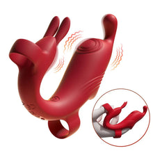 Load image into Gallery viewer, Rabbit-Fingervibrator für Frauen – Stimulator für Brustwarzen, Klitoris und G-Punkt für Paare