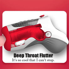 Load image into Gallery viewer, Vakuum Beheizter Deepthroat Control Oralsex-Masturbator mit 7 Vibrations- und 3 Saugmodi