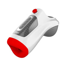 Load image into Gallery viewer, Vakuum Beheizter Deepthroat Control Oralsex-Masturbator mit 7 Vibrations- und 3 Saugmodi