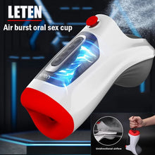 Load image into Gallery viewer, Vakuum Beheizter Deepthroat Control Oralsex-Masturbator mit 7 Vibrations- und 3 Saugmodi