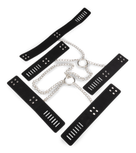 Load image into Gallery viewer, Hand- und Fußfesseln mit Halsband
