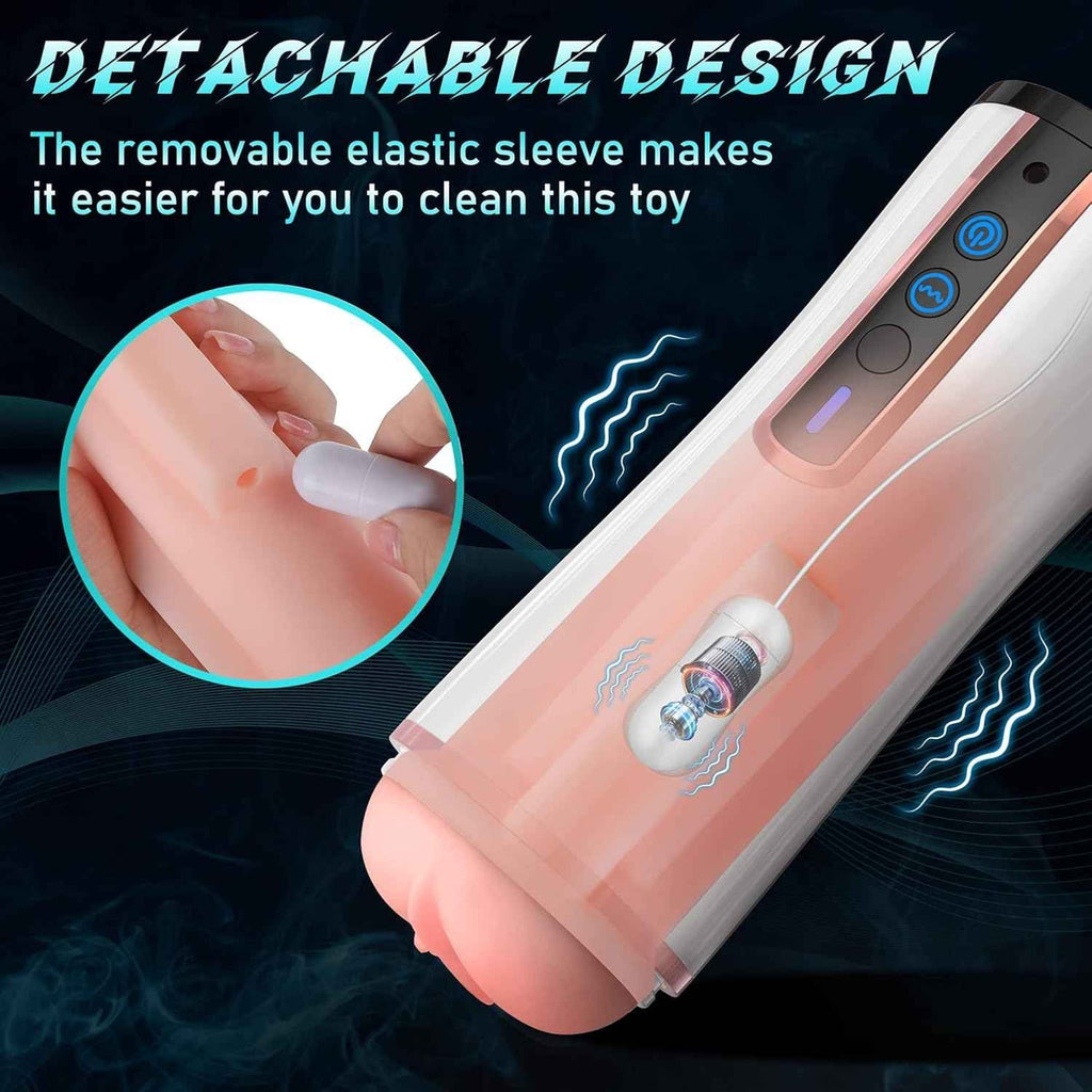 Desire Flow – Vibrierender Masturbator-Becher